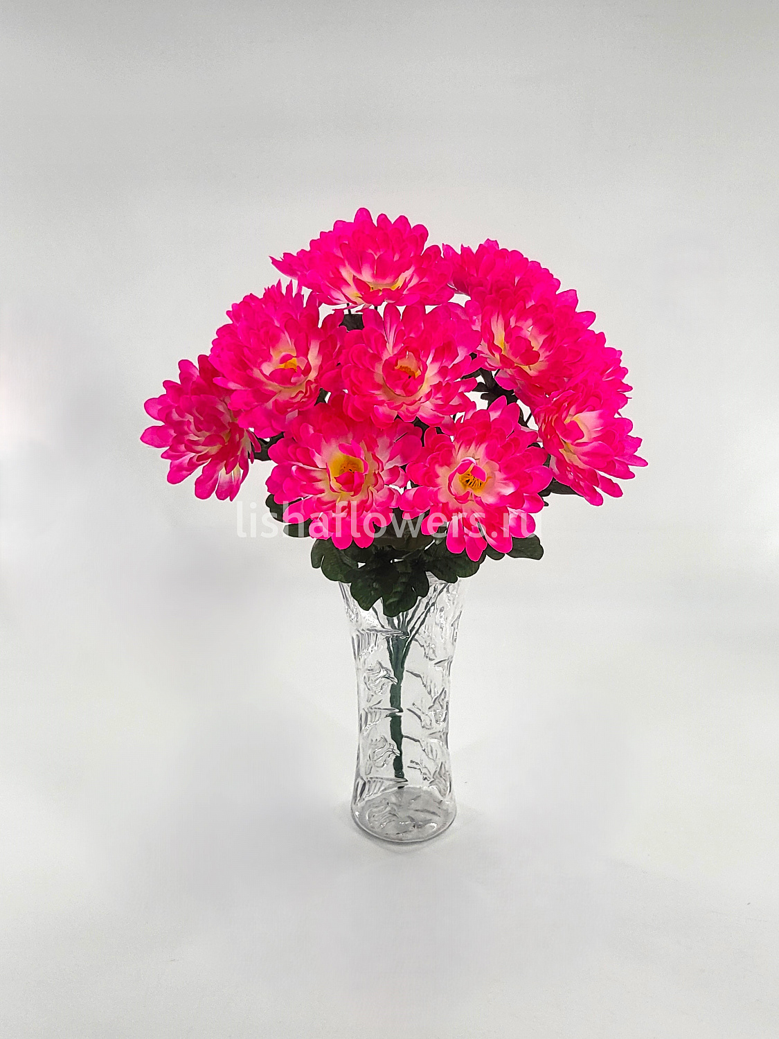 Букет астр 12в 12г 50см.Арт.K-73 